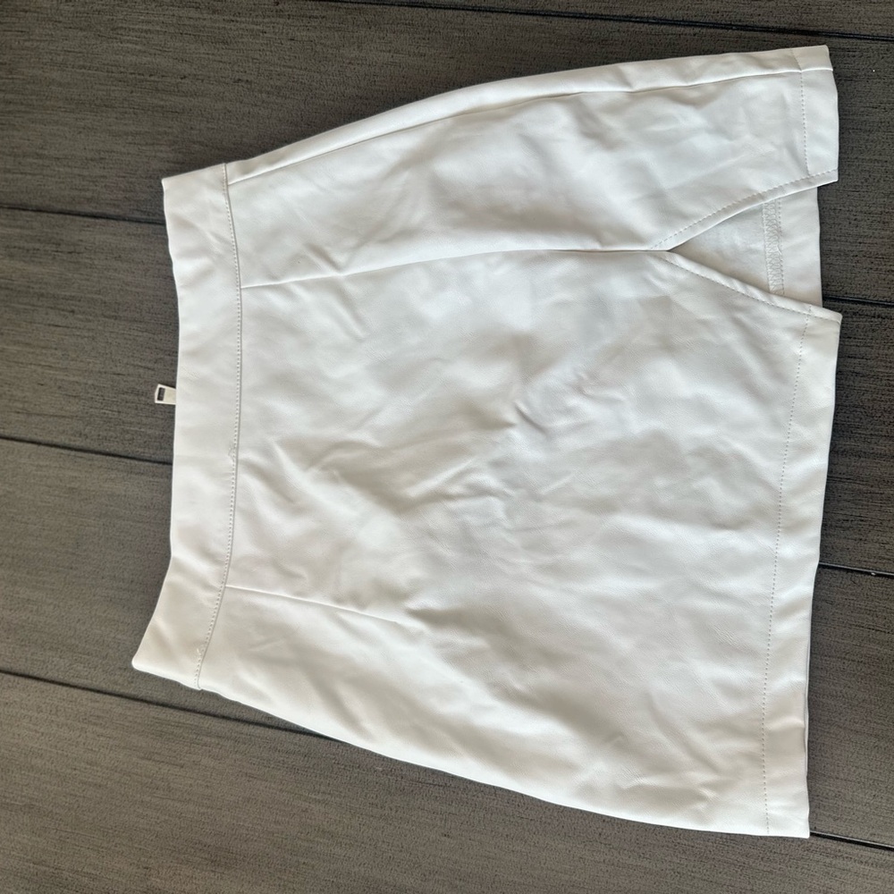 SHEIN White Mini Skirt